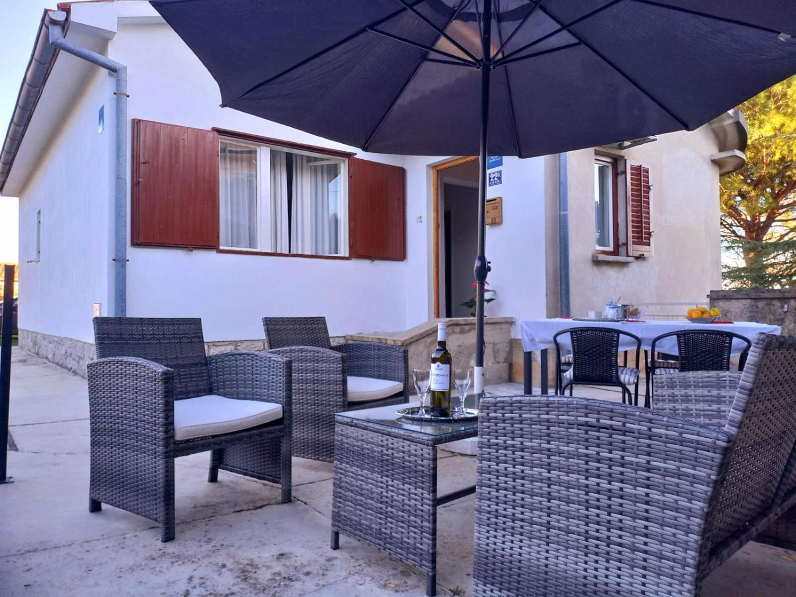 Studio Apartman Tre Palme Лабин Екстер'єр фото